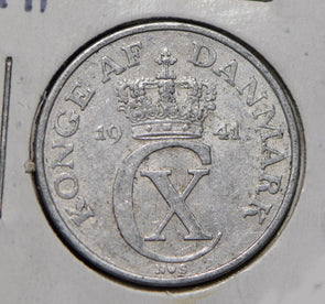 Denmark 1941 2 Ore  291918 combine shipping