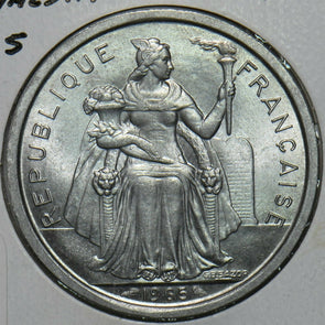 French Polynesia 1965 2 Francs 297812 combine shipping