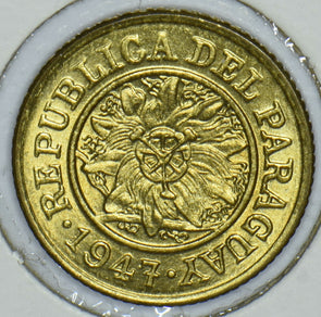 Paraguay 1957 5 Centimos 190857 combine shipping