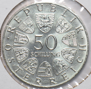 Austria 1970 KM 2908 50 Schilling UNC 293919 combine shipping