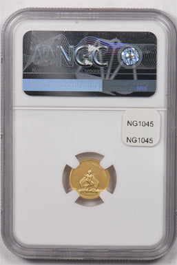 Palau 2002 Dollar gold Pufferfish animal NGC Proof 70 Ultra Cameo 0.5 gram gold