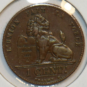 Belgium 1912 Centime Lion animal 151945 combine shipping