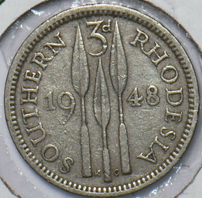 Southern Rhodesia 1948 3 Pence 151519 combine shipping
