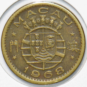 Macau 1968 Portuguese Colony 10 Avos Dragon animal 901998 combine shipping