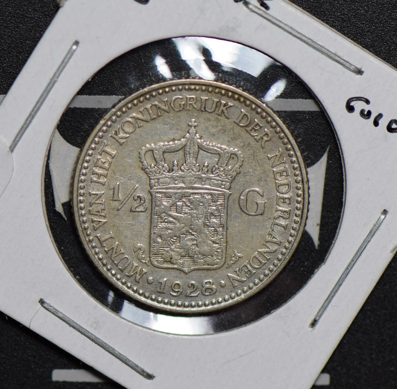 Netherlands 1928 1/2 Gulden  900019 combine shipping