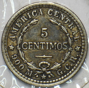 Costa Rica 1910 5 Centimos 196169 combine shipping