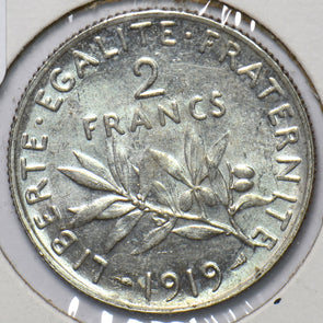 France 1919 2 Francs 294264 combine shipping