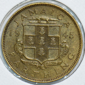 Jamaica 1945 Farthing 299064 combine shipping