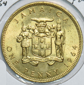 Jamaica 1964 Penny 198520 combine shipping