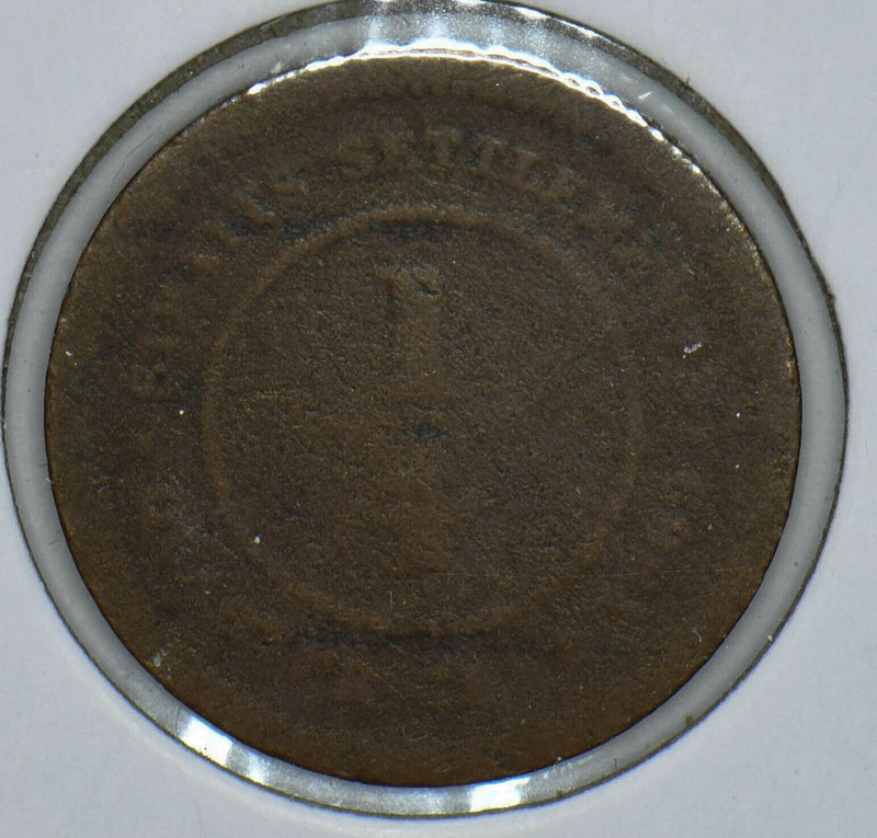 Straits Settlements 1889 Queen Victoria 1/4 Cents 291130 combine shipping