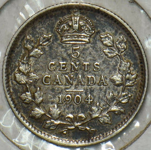 Canada 1904 5 Cents 152297 combine shipping