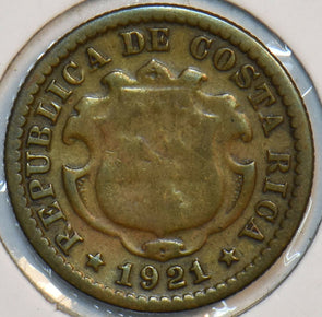 Costa Rica 1921 10 Centimos 297525 combine shipping