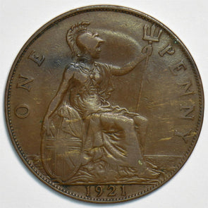 Great Britain 1921 Penny 904240 combine shipping