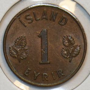 Iceland 1953 Eyrir 195559 combine shipping