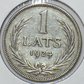 Latvia 1924 Lats 295658 combine shipping