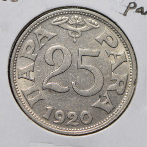 Yugoslavia 1920 25 Para  901069 combine shipping