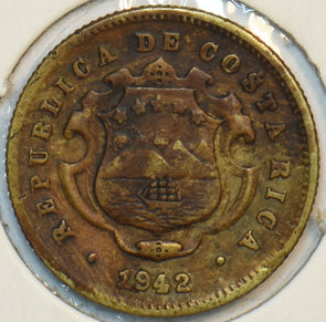 Costa Rica 1942 10 Centimos 196389 combine shipping
