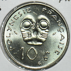 French Polynesia 1993 10 Francs 196902 combine shipping