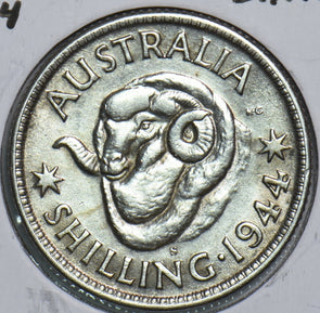 Australia 1944 S Shilling Ram 198844 combine shipping