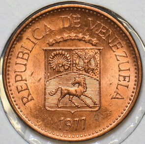 Venezuela 1977 5 Centimos 152729 combine shipping