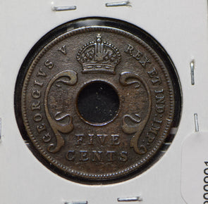 East Africa 1934 5 Cents  900901 combine shipping