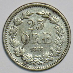 Norway 1876 25 Ore 197406 combine shipping