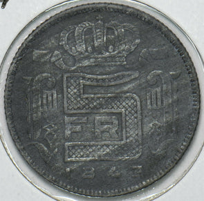 Belgium 1943 2 Francs 240345 combine shipping