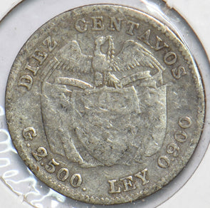 Colombia 1911 10 Centavos 902430 combine shipping