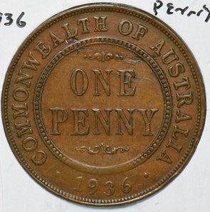 Australia 1936 Georgivs V Penny 292869 combine shipping