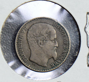 Danish West Indies 1859 3 Cents  D0063 combine shipping