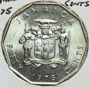 Jamaica 1975 50 Cents 153862 combine shipping