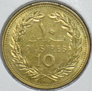 Lebanon 1970 10 Piastres 191390 combine shipping