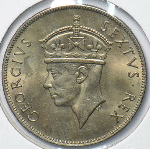 East Africa 1952 Shilling Lion animal 293854 combine shipping