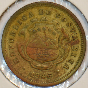 Costa Rica 1946 10 Centimos 152176 combine shipping