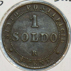 Vatican 1867 Soldo 296982 combine shipping