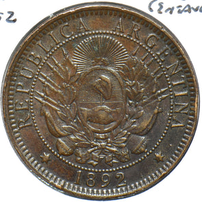 Argentina 1892 2 Centavos 294386 combine shipping