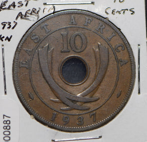 East Africa 1937 10 Cents  900887 combine shipping