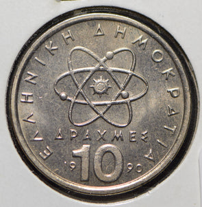 Greece 1990 10 Drachma  190611 combine shipping