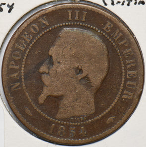 France 1854 A 10 Centimes Eagle animal 900582 combine shipping
