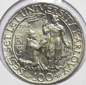 Czechoslovakia 1948 100 Korun Lion animal 150381 combine shipping