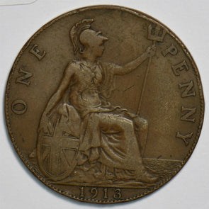 Great Britain 1913 Penny 197416 combine shipping
