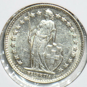 Switzerland 1951 1/2 Franc 240606 combine shipping