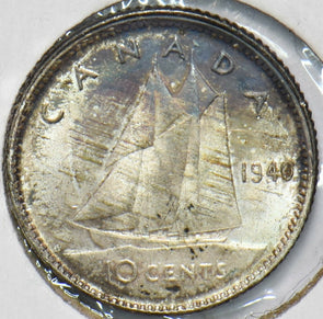 Canada 1940 10 Cents Georgivs VI 192245 combine shipping