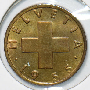 Switzerland 1955 Rappen 901853 combine shipping
