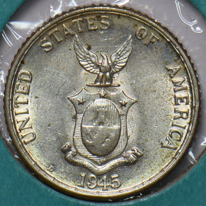 Philippines 1945 S 20 Centavos Eagle animal 294877 combine shipping