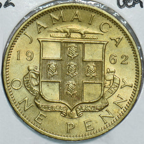 Jamaica 1962 Penny Gem BU KM 37 198478 combine shipping