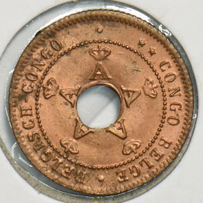 Belgium Congo 1919 Centime 298539 combine shipping