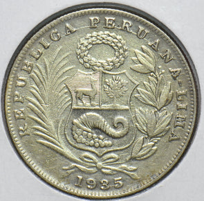 Peru 1935 1/2 Sol 192688 combine shipping
