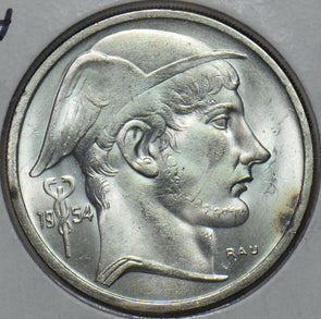 Belgium 1954 Km 136 50 Francs Lion 490893 combine shipping