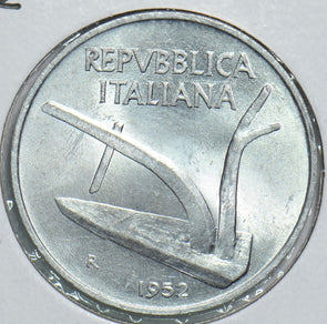 Italy 1952 10 Lire 298822 combine shipping